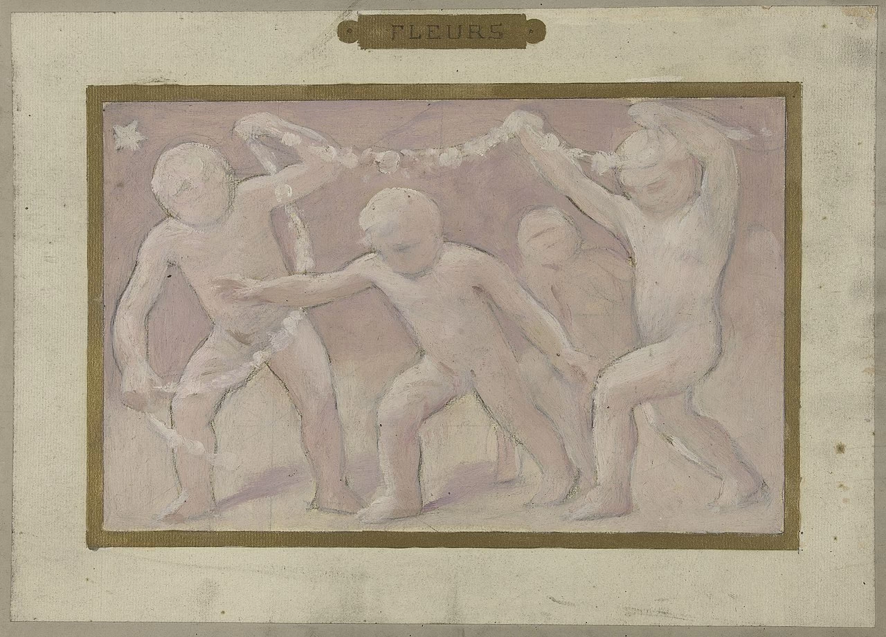 Schizzo per la sala comunale del Municipio, Boissons - Musée des Beaux, Arts de la ville de Paris 2